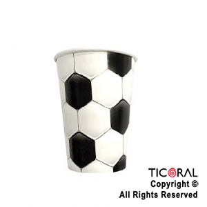 FUTBOL ( FESTCO ) VASO x 8